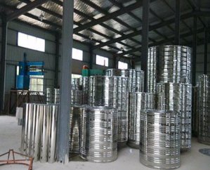 哈尔滨消防水箱公司成功完成40吨不锈钢水箱安装调试